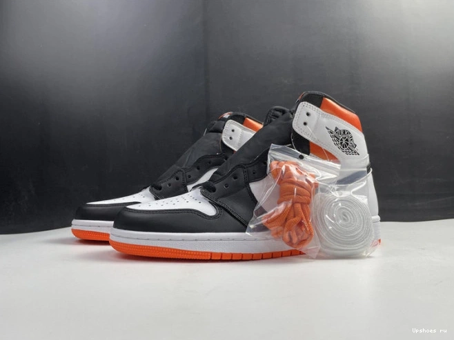 Air High Jordan Retro 555088-180 1 Orange Electro 0119